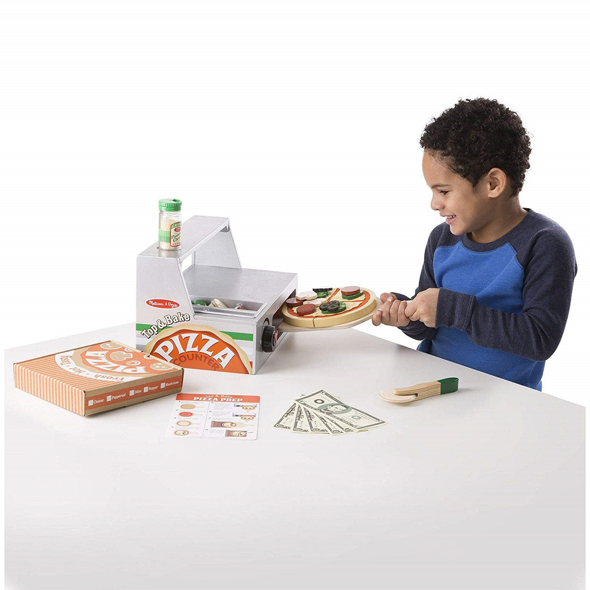 Top and Bake Pizza Counter