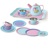 Rose Tea Set - 15 Pieces