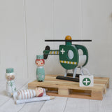 Rescue Helicopter with Doctors