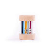 Bigjigs Toys Wooden Roll Rattle Colourful Baby Toy with Bell