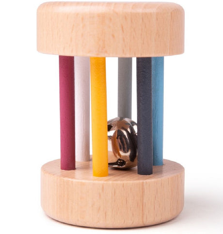 Wooden Roll Rattle