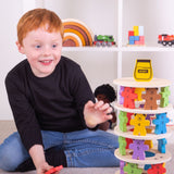 Stacking Wooden Tumbling Teddies Game