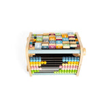 Bigjigs Toys Wooden Activity Centre with 5 Educational Sides and No Detachable Pieces 12 Months Plus