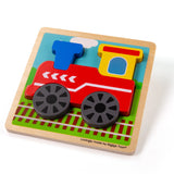 Chunky Lift-Out Puzzle - Train