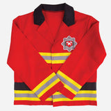Bigjigs Toys Firefighter Kids Fancy Dress Costume Set with Accessories for Ages 3 to 5 Years