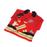 Bigjigs Toys Firefighter Kids Fancy Dress Costume Set with Accessories for Ages 3 to 5 Years