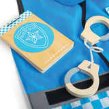 Bigjigs Toys Police Officer Kids Fancy Dress Costume with Accessories ages 3-5 Years