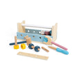 Bigjigs Toys Wooden Carpenters Workbench and Toolbox 12 Piece Kids Tool Set