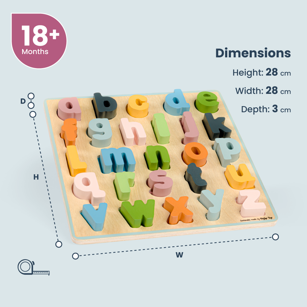 FSC® Certified Lowercase ABC Puzzle