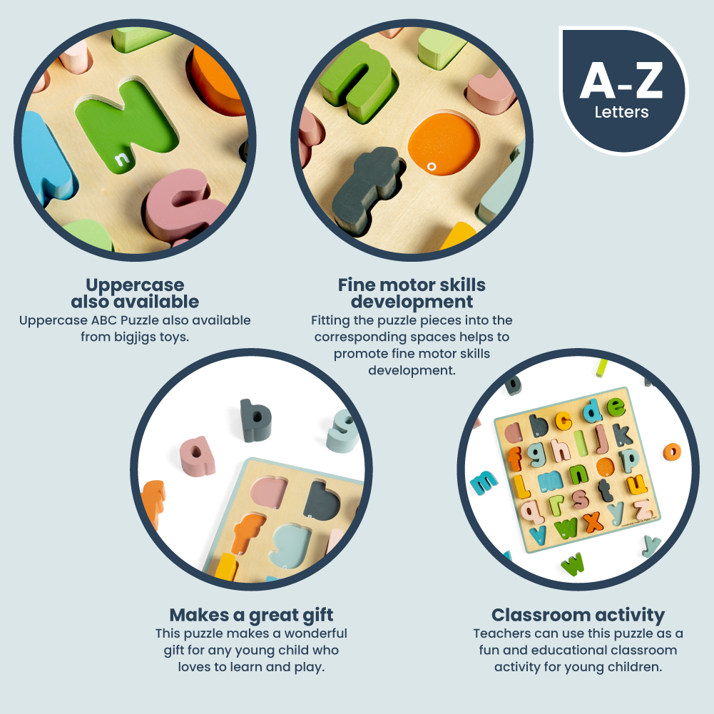 FSC® Certified Lowercase ABC Puzzle