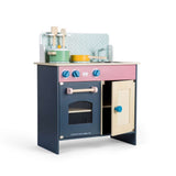 Bigjigs Toys Simply Scandi Kitchen Wooden Play Kitchen with Accessories