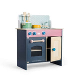 Bigjigs Toys Simply Scandi Kitchen Wooden Play Kitchen with Accessories