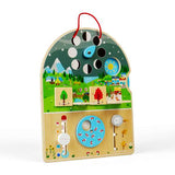 Bigjigs Toys Wooden Weather Board Educational Activity Toy for Kids 2 Years plus
