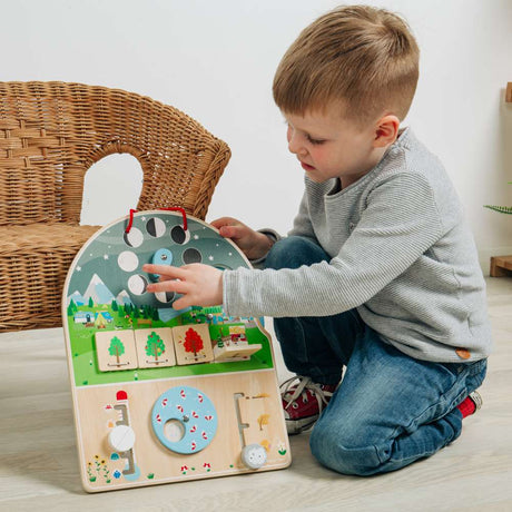 Bigjigs Toys Wooden Weather Board Educational Activity Toy for Kids 2 Years plus