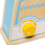 Bigjigs Toys Wooden Breakfast Set Toy Kitchen Accessories with Toaster and Play Food 18 Months Plus