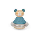 Bigjigs Toys Wooden Roly-Poly Bear Baby Rattle Sensory Toy