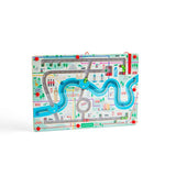 Bigjigs Toys London Maze Puzzle Wooden Educational Toy with 15 Magnetic Balls and Pen