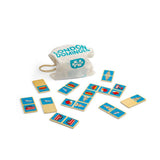 Bigjigs Toys London Wooden Dominoes 28 Piece Educational Matching Game for Children 2 Years Plus