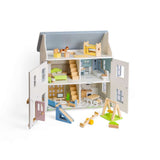Bigjigs Toys Wooden Dolls House Bathroom Furniture Set 4 Pieces