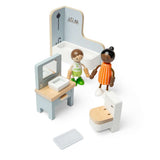 Bigjigs Toys Wooden Dolls House Bathroom Furniture Set 4 Pieces