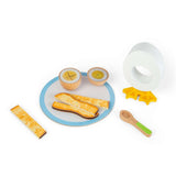 Bigjigs Toys Dippy Egg Wooden Breakfast Play Food Set 9 Pieces