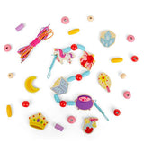 Bigjigs Toys Mystical Magic Jewellery Set Wooden Bead Kit 164 Pieces