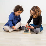 Bigjigs Toys London Wooden Stacking Blocks Toy for 1 Year Olds