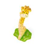 Bigjigs Toys Counting Wobble Neck Giraffe Wooden Stacking Toy for Early Maths Learning 7 Pieces 12 Months Plus
