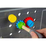 Bigjigs Toys Wooden Workers Workbench Kids Tool Bench with 34 Play Pieces