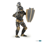 Knight In Black Armour and Horse