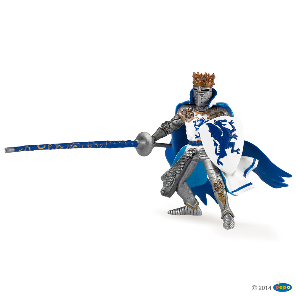 Blue Dragon King with Horse
