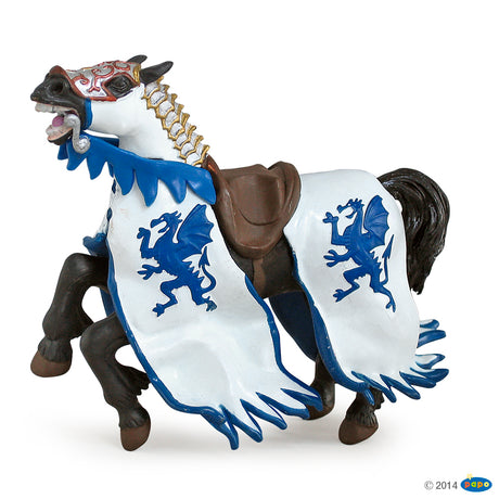 Blue Dragon King with Horse