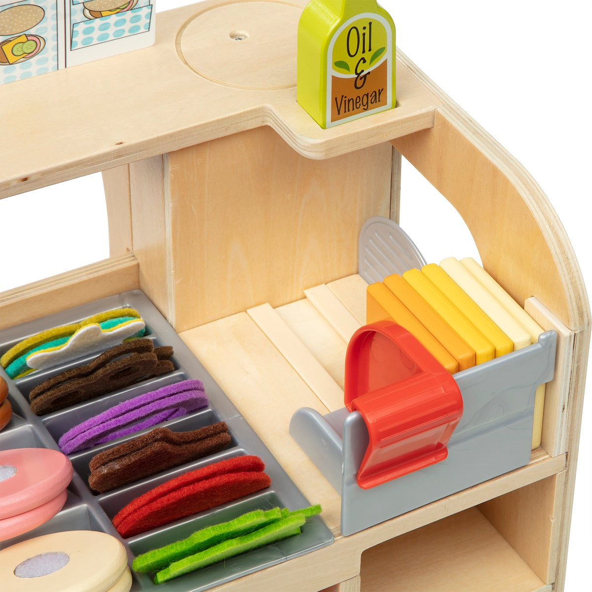 Slice & Stack Sandwich Counter