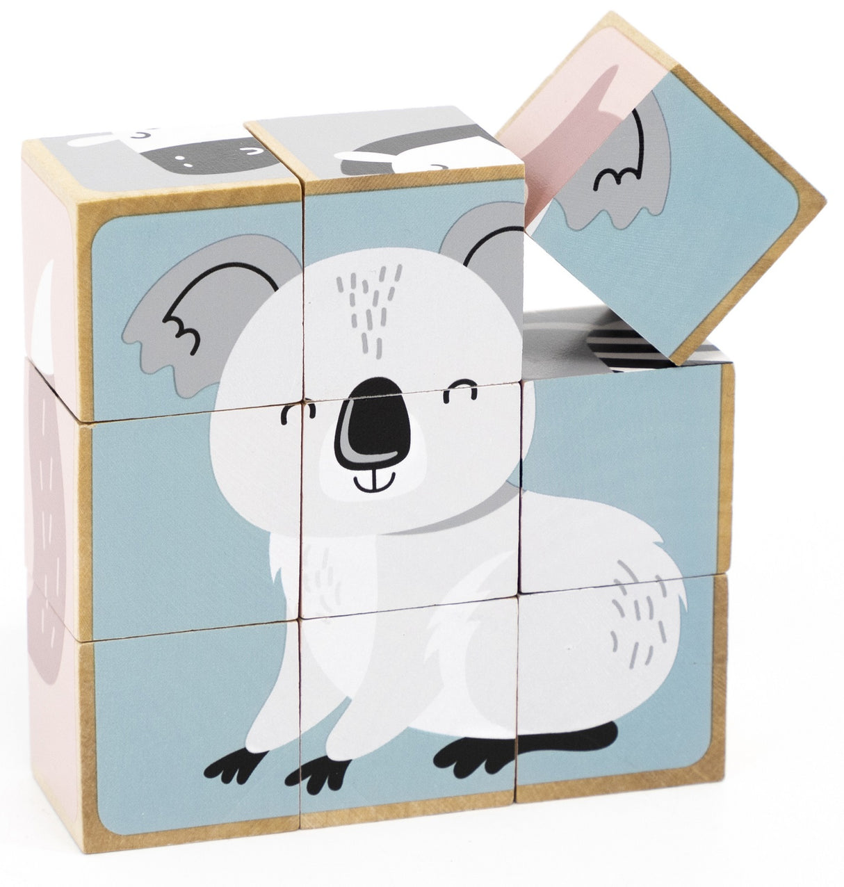 6 Sided Animal Block Puzzle