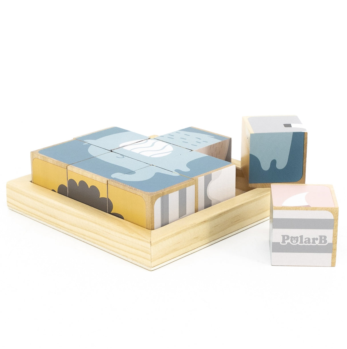 6 Sided Animal Block Puzzle