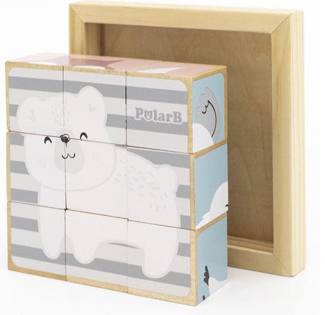 6 Sided Animal Block Puzzle