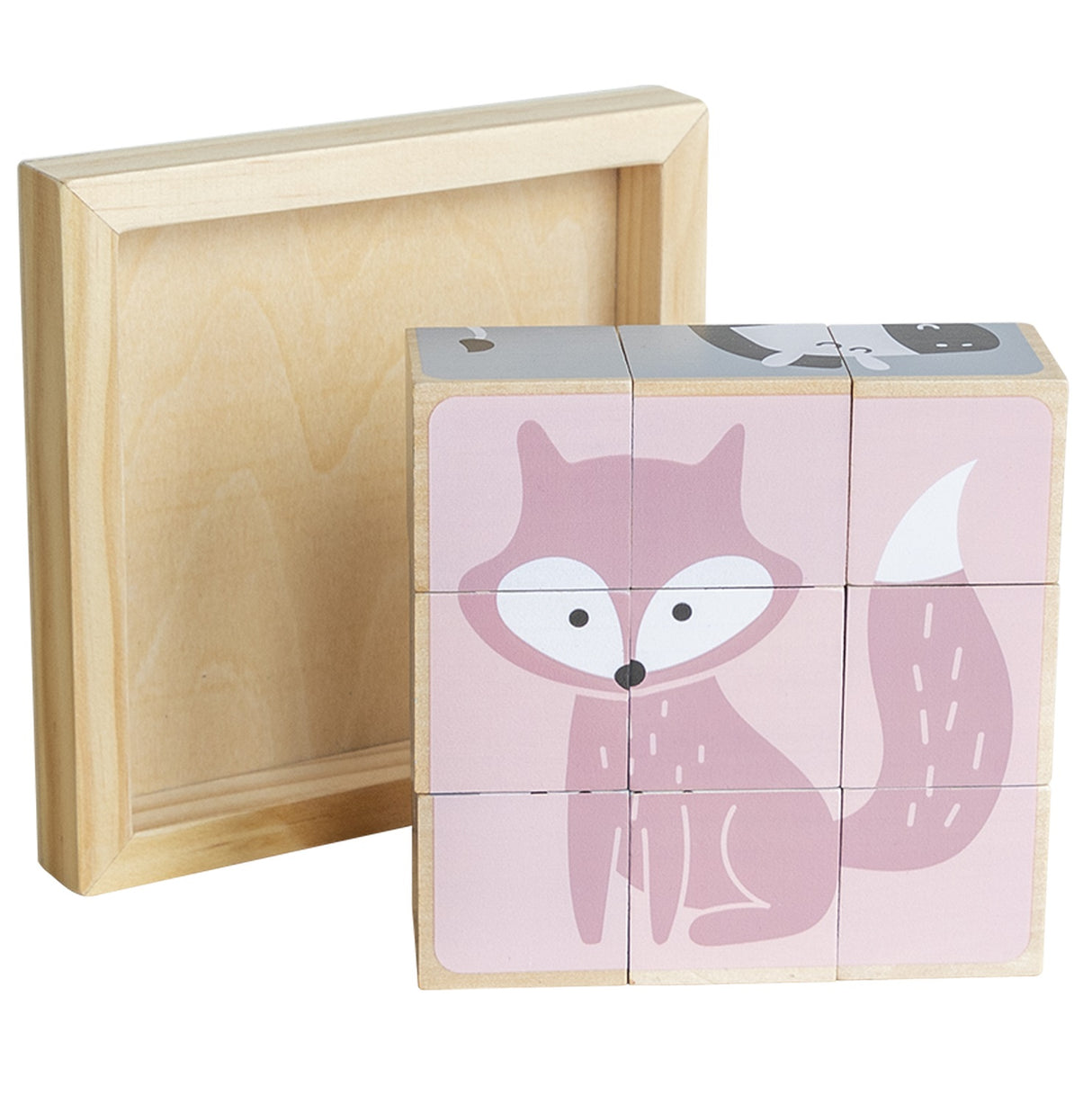 6 Sided Animal Block Puzzle