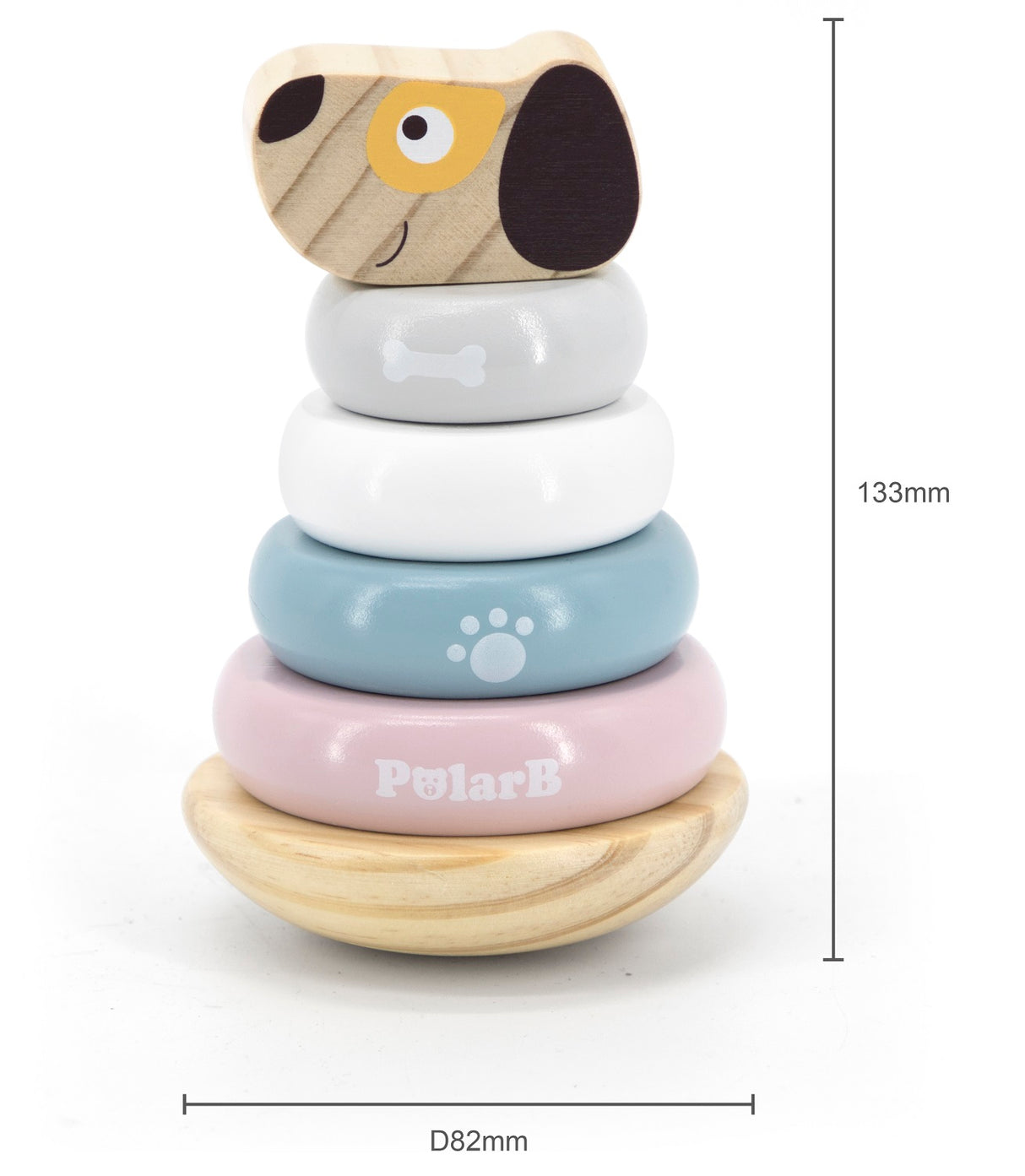 Stacking Puppy Ring