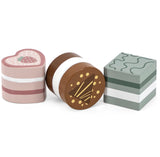 Set of 6 Wooden Cakes 