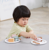 Set of 6 Wooden Cakes 