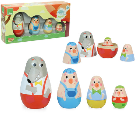 Little Red Riding Hood Nesting Dolls