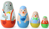 Little Red Riding Hood Nesting Dolls