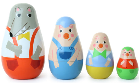 Little Red Riding Hood Nesting Dolls