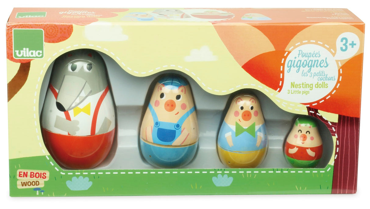 Little Red Riding Hood Nesting Dolls