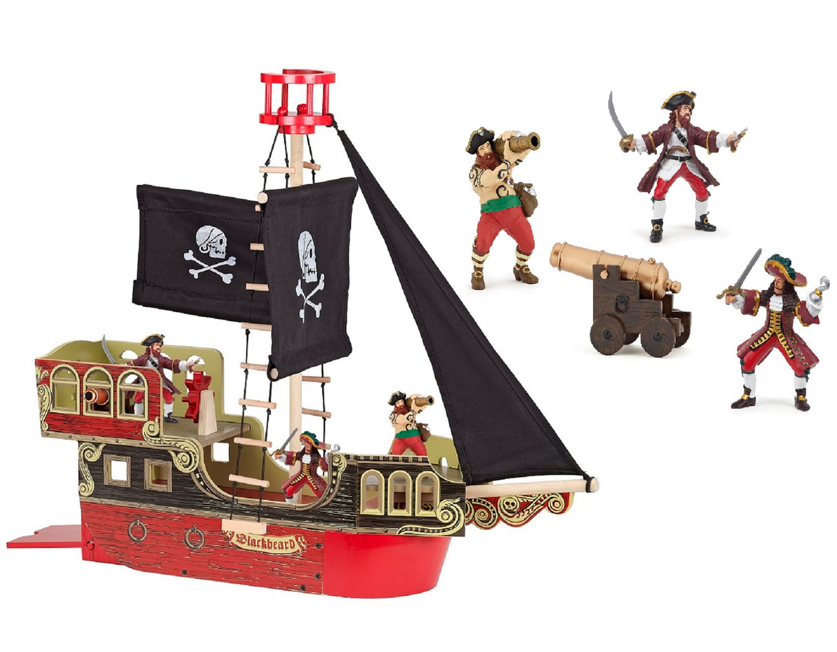 Blackbeard Pirate Ship Bundle 1