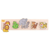 Bigjigs Baby Wooden First Shape Sorter Puzzle 5 Pieces