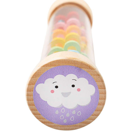 Bigjigs Baby Wooden Rainmaker Toy Musical Instrument for Babies and Toddlers