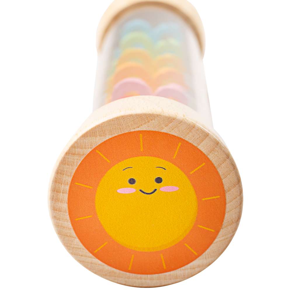 Bigjigs Baby Wooden Rainmaker Toy Musical Instrument for Babies and Toddlers