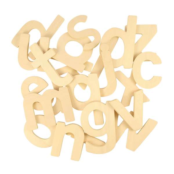 Bigjigs Toys Wooden Alphabet Drawing Templates and Stencils 26 Pieces