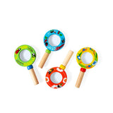 Bigjigs Toys Wooden Magnifying Glass for Kids Educational Science Toy